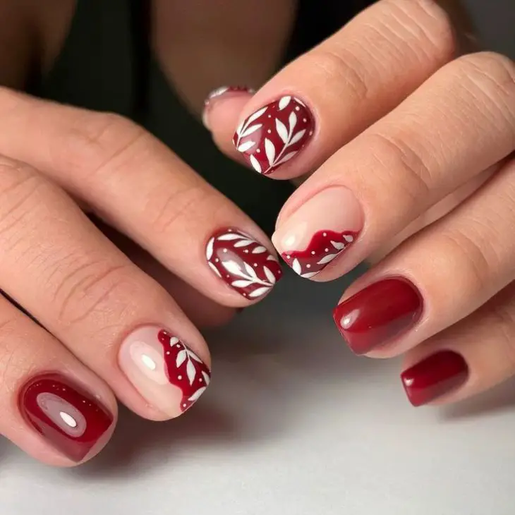 20 Ideas Red Fall Nails: Captivating Ideas for a Seasonal Manicure