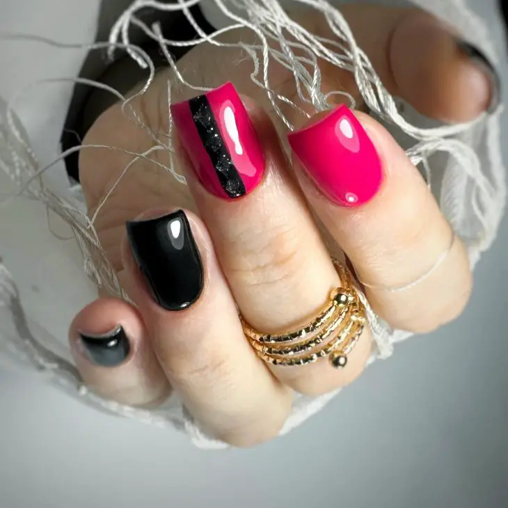 Black Fall Nails: Chic and Timeless Manicure 20 Ideas