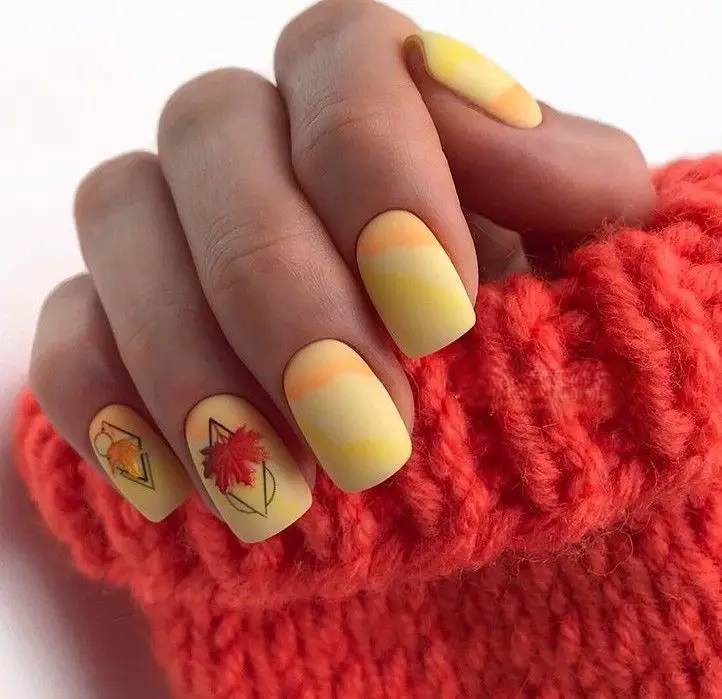 20 Ideas Short Fall Nails: Trendy Ideas for the Season