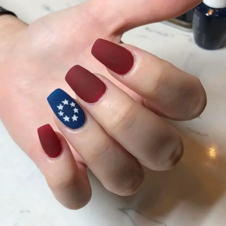 20 Stunning American Flag Nail Designs for 2024: Simple, Acrylic, French Tips