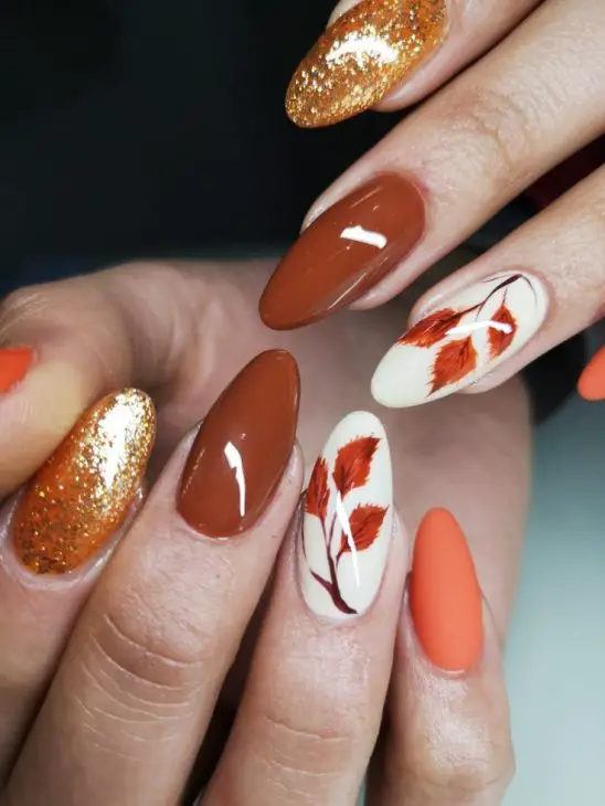 20 Ideas Fall Nail Ideas: Embrace the Season with Stunning Manicures