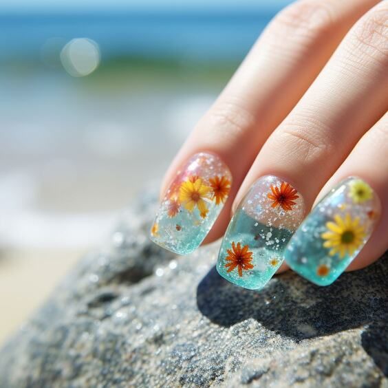 Vacation Nail Art 2024: Unleashing Your Inner Beach Babe