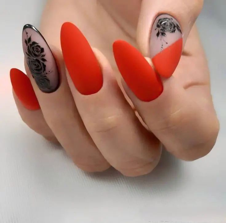 20 Ideas Red Fall Nails: Captivating Ideas for a Seasonal Manicure