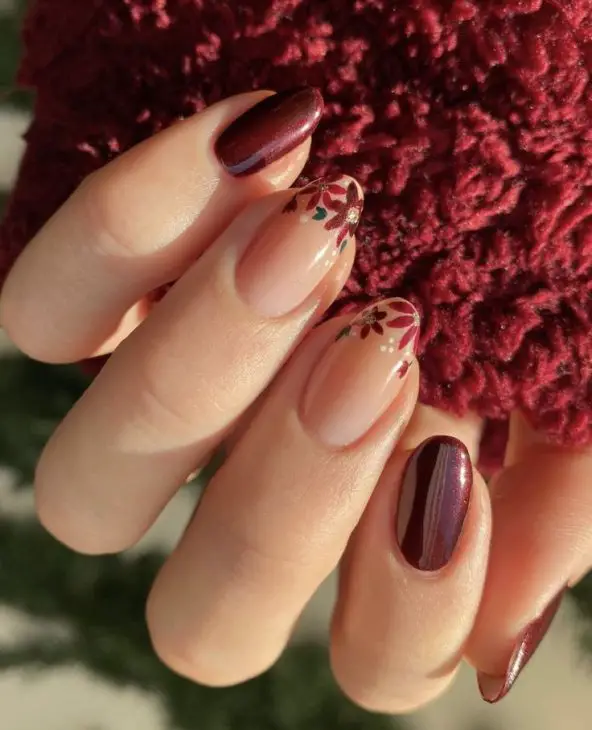 20 Ideas Burgundy Fall Nails: A Guide to Stunning Nail Designs