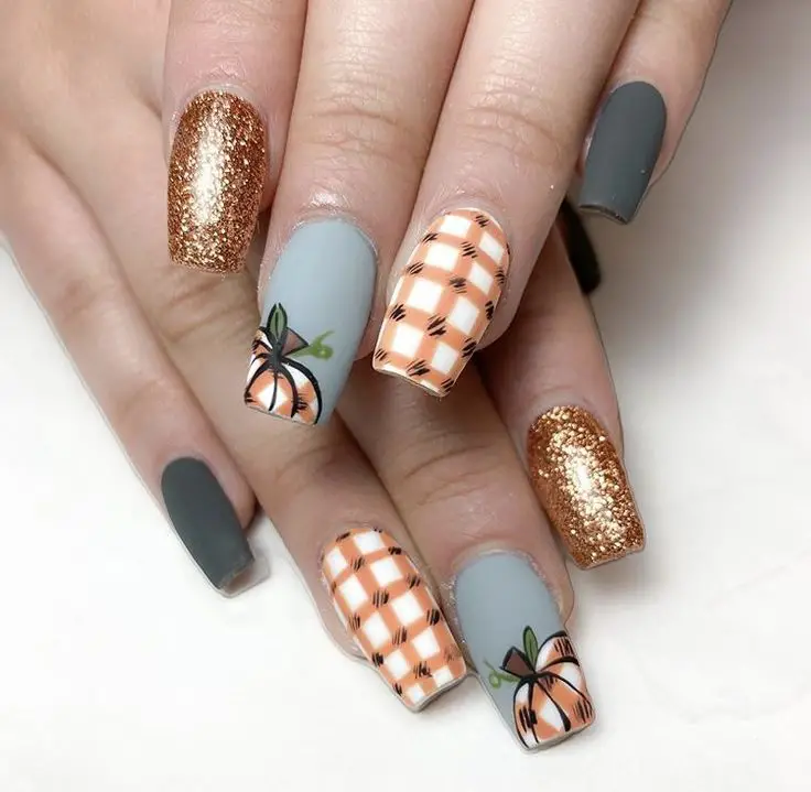 Fall Pumpkin Nails: Stunning Designs for the Season