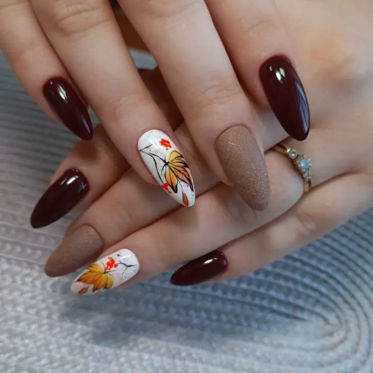 21 Ideas Fall Acrylic Nails: Embrace Autumn with Style