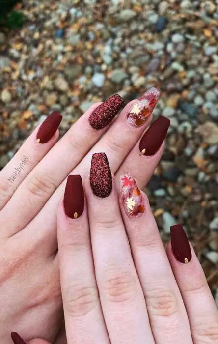 21 Ideas Fall Acrylic Nails: Embrace Autumn with Style