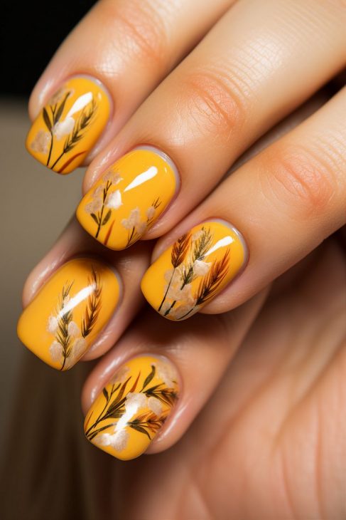 21 Ideas Fall Themed Nails: Embrace Autumn with Stunning Designs