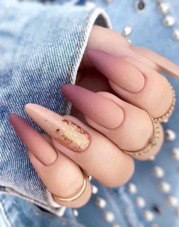 20 Ideas Fall Ombre Nails: Captivating Designs for the Autumn Season