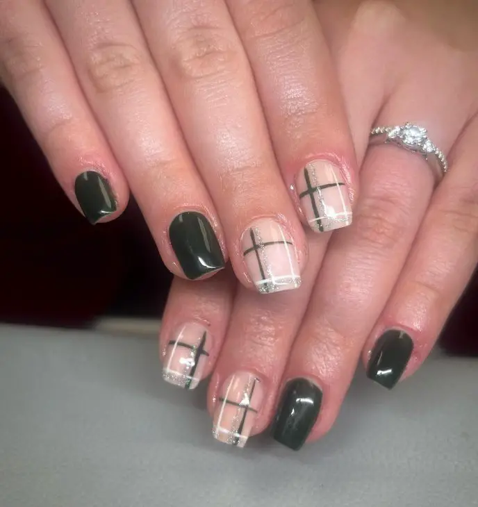 21 Ideas Fall Plaid Nails: A Cozy and Chic Trend for the Season