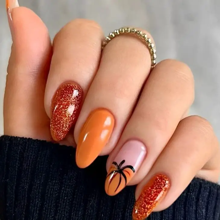 Fall Pumpkin Nails: Stunning Designs for the Season