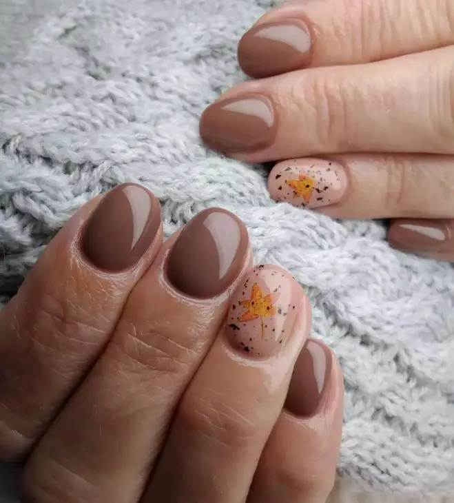 20 Ideas Fall Gel Nail Designs: Embrace the Autumn Elegance