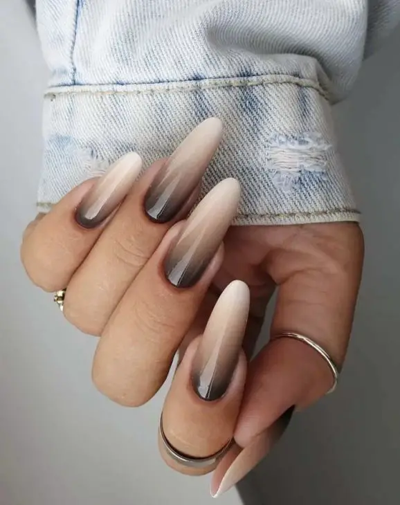 20 Ideas Fall Ombre Nails: Captivating Designs for the Autumn Season