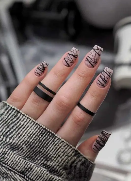 21 Ideas Fall Coffin Nails: Trendy and Elegant Ideas for Autumn