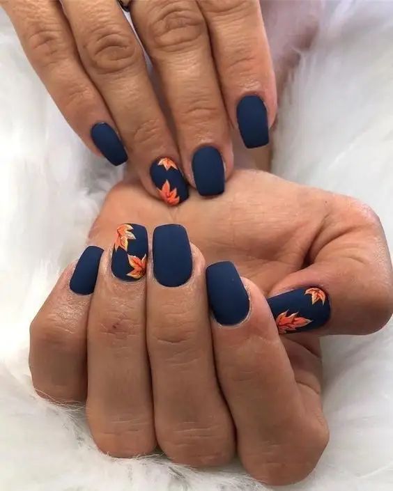 20 Ideas Short Fall Nails: Trendy Ideas for the Season