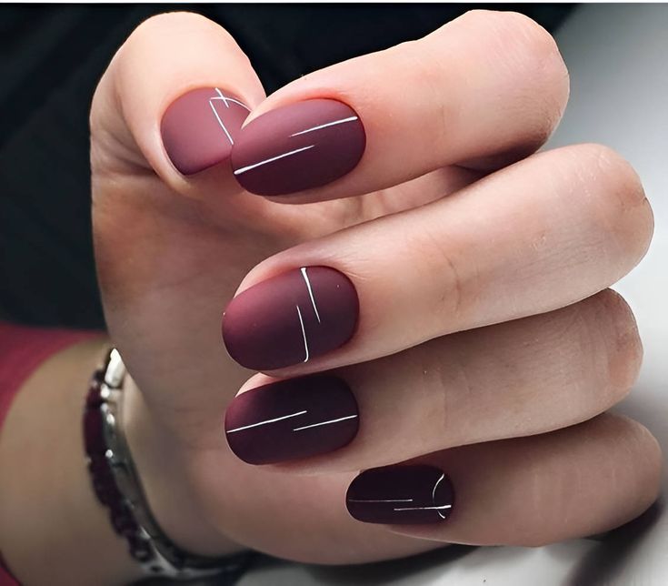 20 Ideas Burgundy Fall Nails: A Guide to Stunning Nail Designs