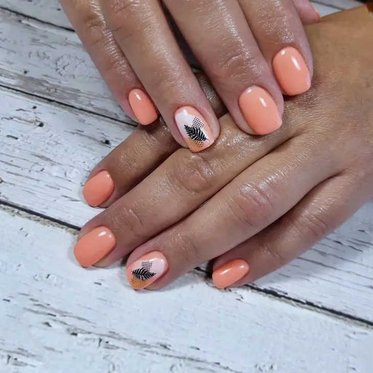 20 Ideas Fall Leaves Nail Art: A Journey Through Autumn Beauty