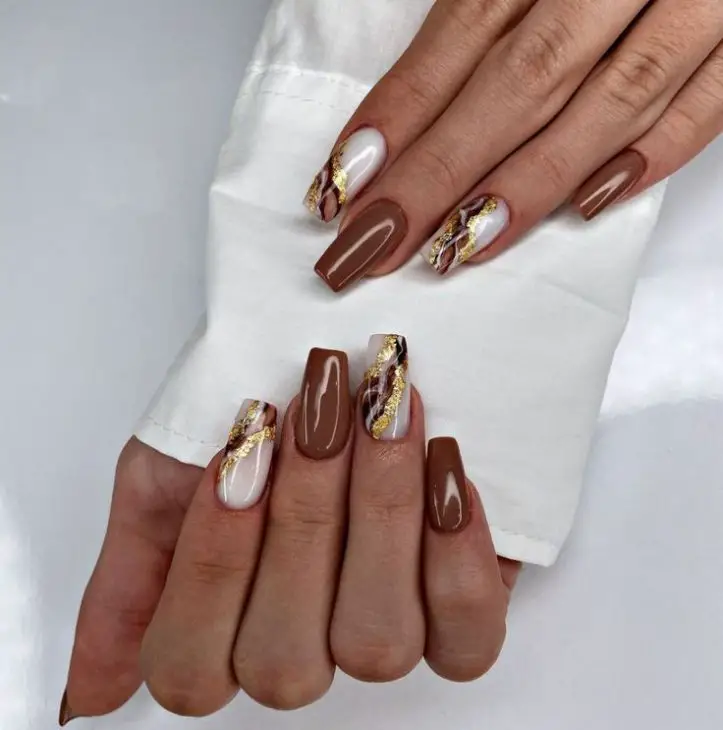 20 Ideas Long Fall Nails: Inspiring Designs