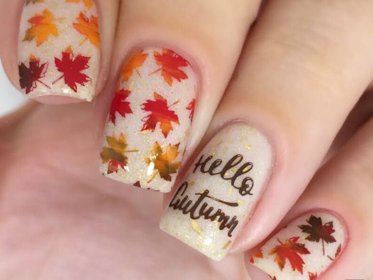 21 Ideas Fall Acrylic Nails: Embrace Autumn with Style