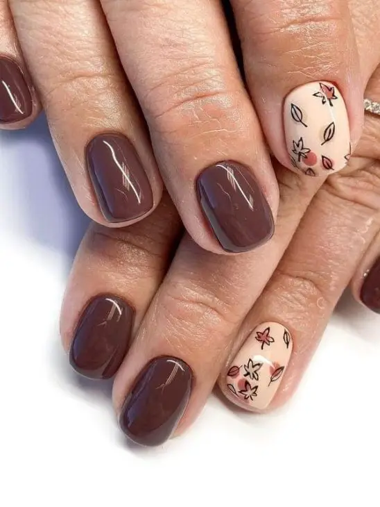 20 Easy Fall Nail Designs for 2024: Simple and Cute Ideas for Short Nails