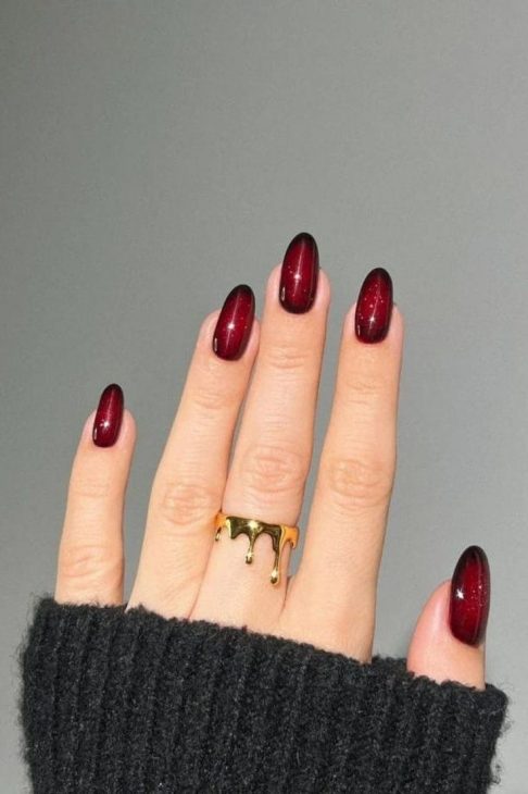 20 Ideas Red Fall Nails: Captivating Ideas for a Seasonal Manicure