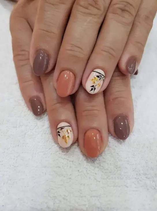 20 Ideas Short Fall Nails: Trendy Ideas for the Season