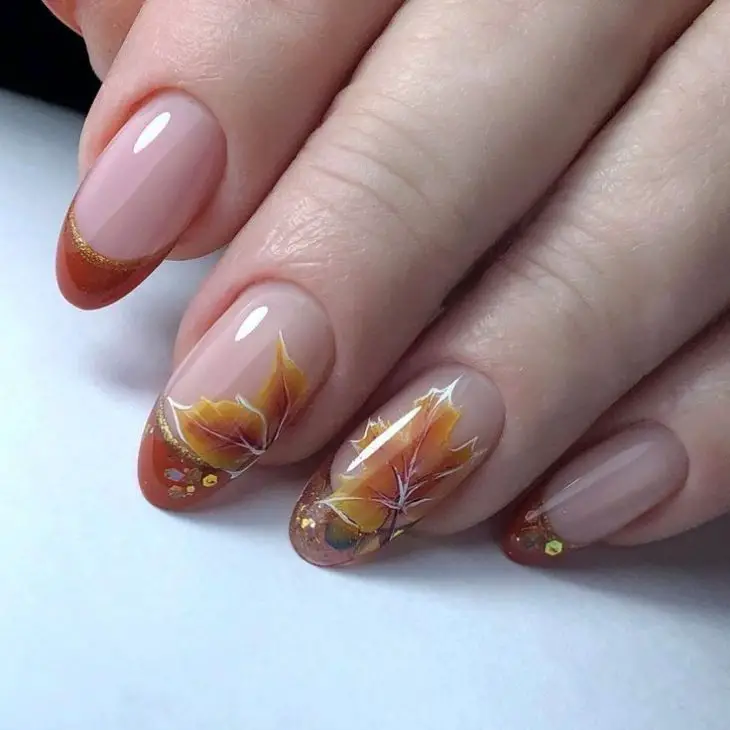 20 Ideas Fall Almond Nails: Stunning Designs and Ideas for the Season