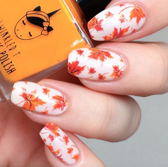 20 Ideas Fall Leaf Nail Designs: Embrace the Autumn Vibes