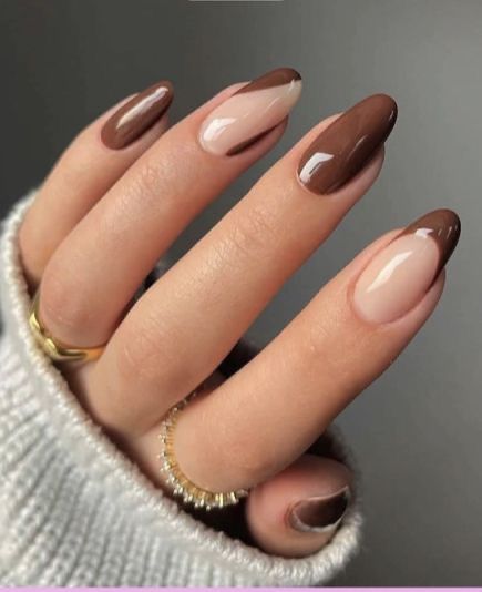 20 Ideas Brown Fall Nails: Stunning Designs to Welcome the Autumn Season