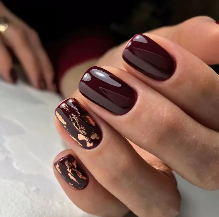 20 Ideas Burgundy Fall Nails: A Guide to Stunning Nail Designs