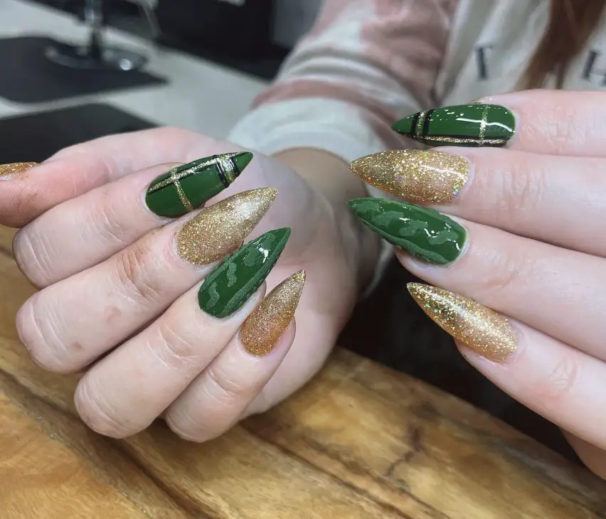 21 Ideas Fall Plaid Nails: A Cozy and Chic Trend for the Season