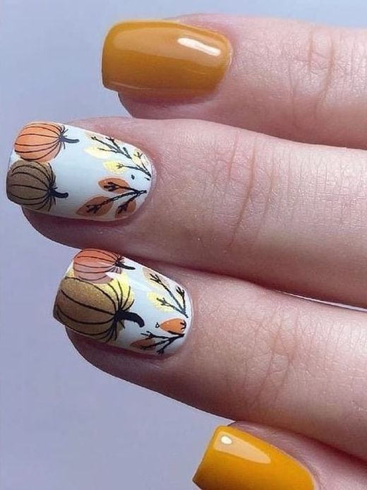 20 Ideas Short Fall Nails: Trendy Ideas for the Season