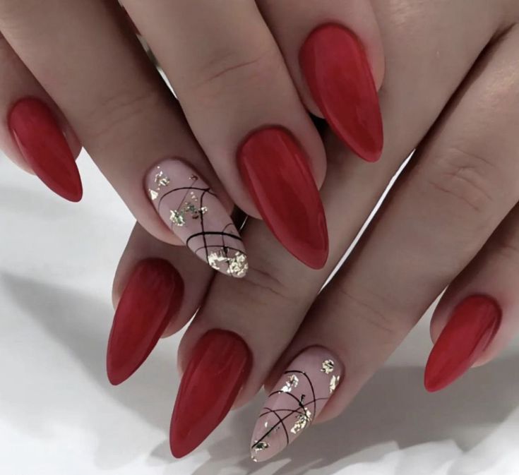 20 Ideas Red Fall Nails: Captivating Ideas for a Seasonal Manicure