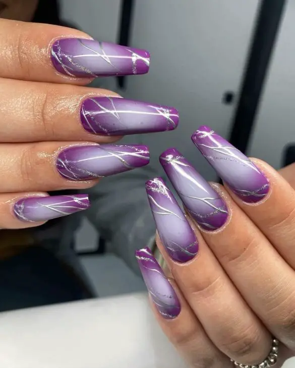 Purple Fall Nails: The Ultimate Guide to Stunning Manicures 20 Ideas