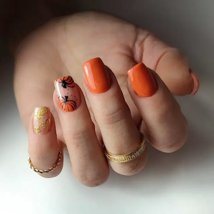 Fall Pumpkin Nails: Stunning Designs for the Season