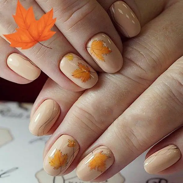 20 Ideas Short Fall Nails: Trendy Ideas for the Season