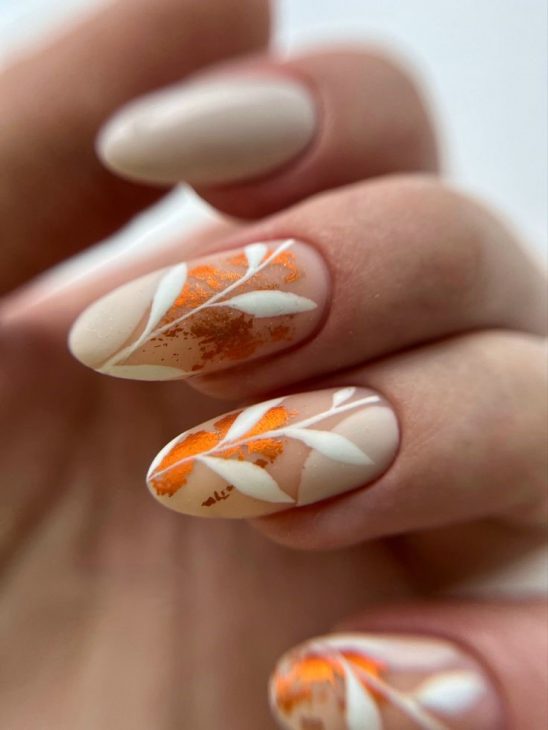 20 Ideas Fall Almond Nails: Stunning Designs and Ideas for the Season