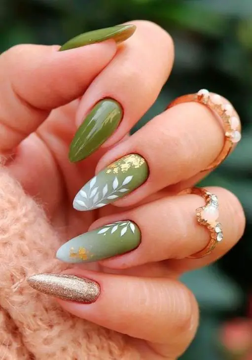 20 Ideas Fall Ombre Nails: Captivating Designs for the Autumn Season