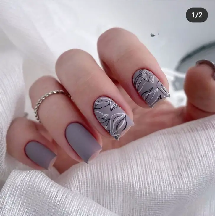 21 Ideas Fall Coffin Nails: Trendy and Elegant Ideas for Autumn