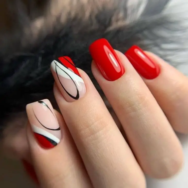 20 Ideas Red Fall Nails: Captivating Ideas for a Seasonal Manicure