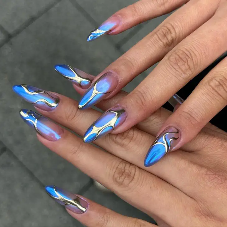 20 Ideas Blue Fall Nails: A Professional's Guide to Stunning Manicure Designs