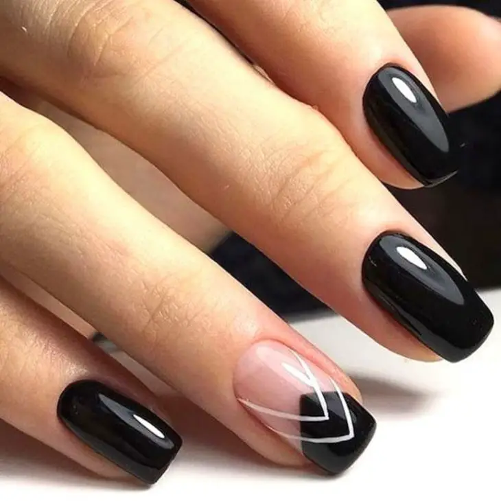 Black Fall Nails: Chic and Timeless Manicure 20 Ideas