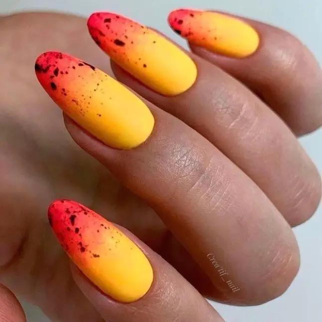 20 Ideas Fall Ombre Nails: Captivating Designs for the Autumn Season