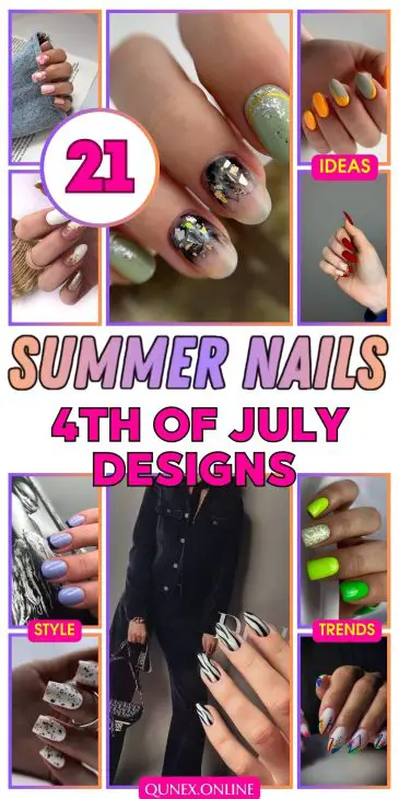 21 Festive 4th of July Nail Designs: Simple, Acrylic, French Tips