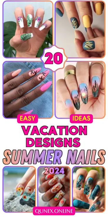 Vacation Nail Art 2024: Unleashing Your Inner Beach Babe