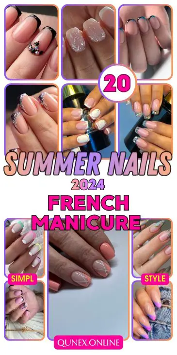 20 Stunning Summer French Manicure Ideas for 2024: Trendy Designs for Every Style