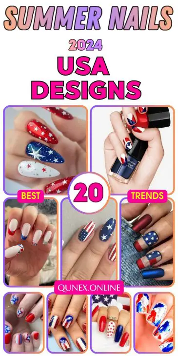 USA Nails 2024: The Ultimate Guide to Patriotic Nail Designs