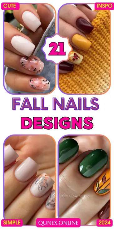 21 Ideas Fall Nail Designs: Embrace the Season with Style