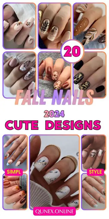 20 Ideas Cute Fall Nails: The Ultimate Guide to Autumn Manicure Perfection