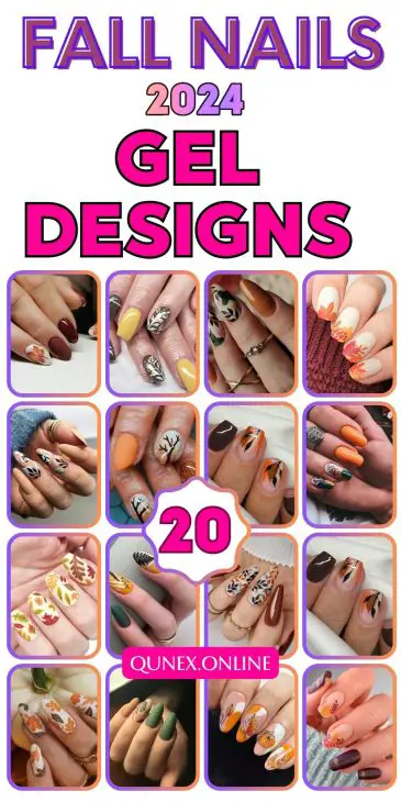 20 Ideas Fall Gel Nail Designs: Embrace the Autumn Elegance